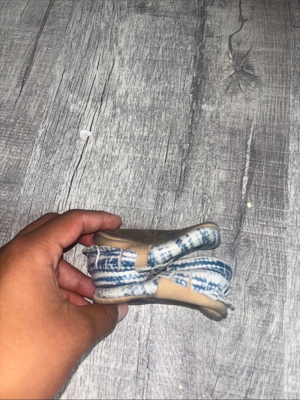 Freshly Picked Indigo Tie Dye Moccasins